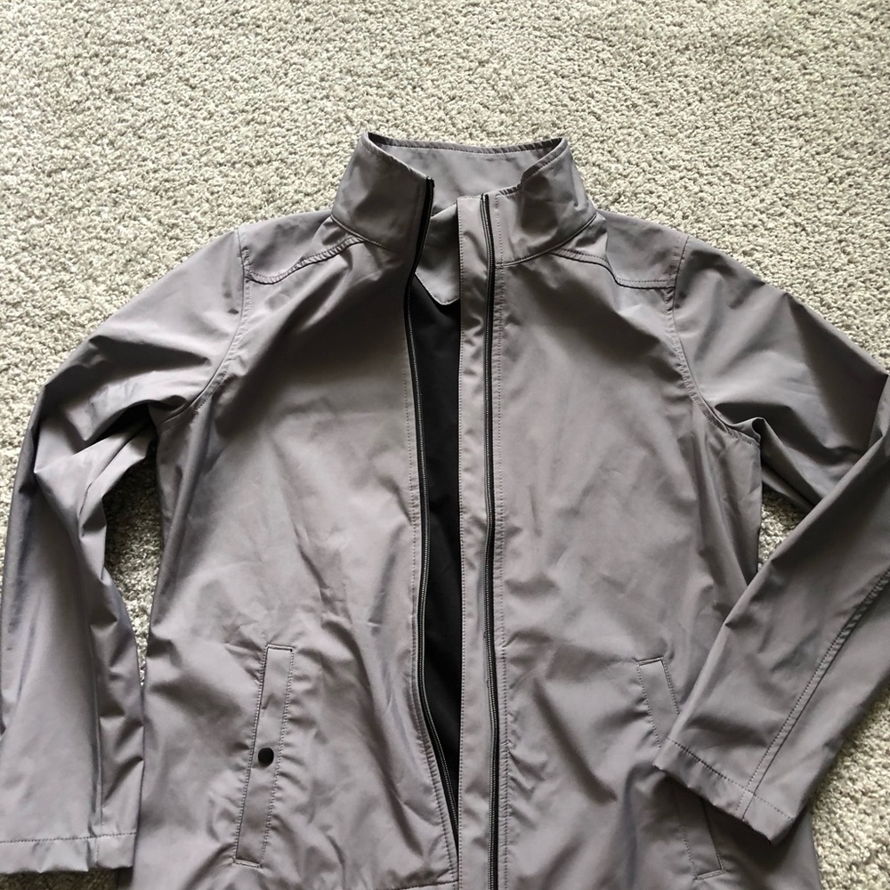Gray Full-Zip Jacket